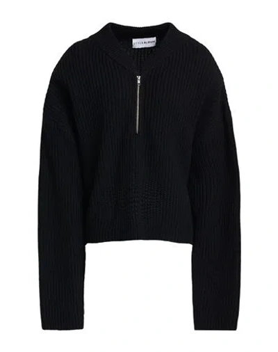 Stylealbum Woman Sweater Black Size M/l Wool, Viscose, Polyamide, Cashmere In Black