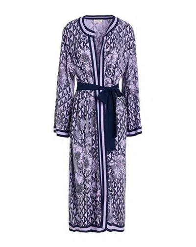 Incery Woman Cardigan Lilac Size M Wool, Viscose, Nylon In Purple