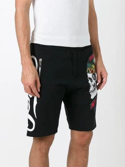 Shop Philipp Plein 'etu' Jogging Shorts