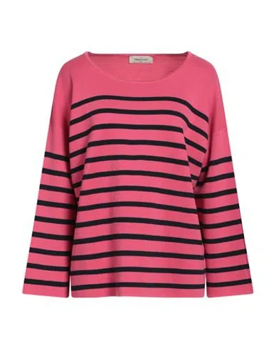Gran Sasso Woman Sweater Fuchsia Size 10 Cotton In Neutral