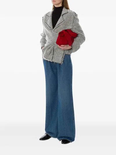 Alberta Ferretti Trousers In Blue