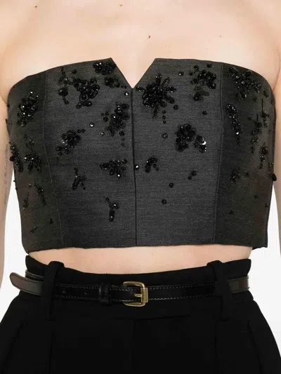 Alberta Ferretti Top In Multi