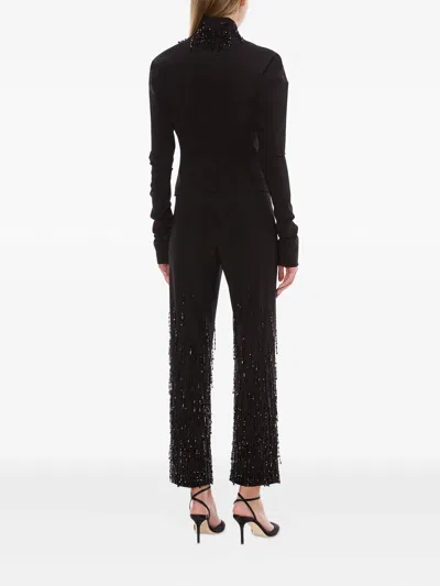 Alberta Ferretti Balenciaga Turtleneck Tshirt In Black