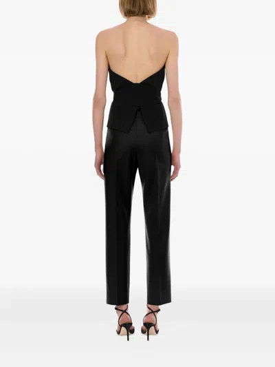 Alberta Ferretti Pants In Black