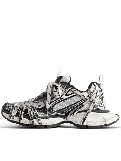Balenciaga Mens 3xl Extreme Laces Logo Sneaker In Multi