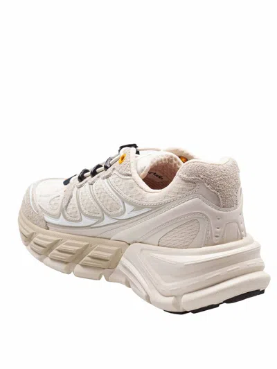 Barracuda Round-one Sneakers In Technical Fabric And Suede In Brown