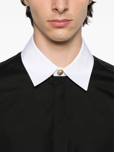 Balmain Ls Shirt In Black