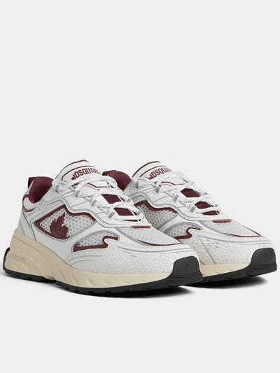 Dsquared2 Sprinter Maple-leaf Sneakers In Multi