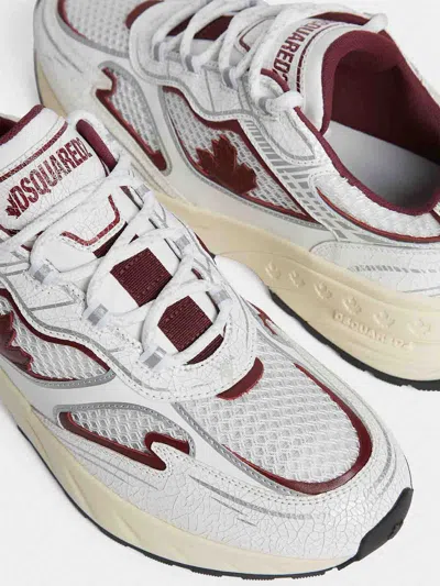 Dsquared2 Sprinter Maple-leaf Sneakers In Multi