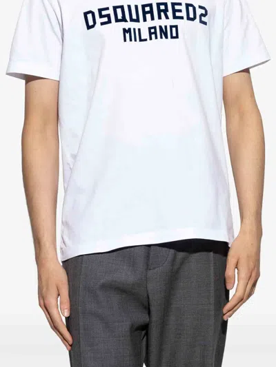 Dsquared2 Cool Fit Tee In White