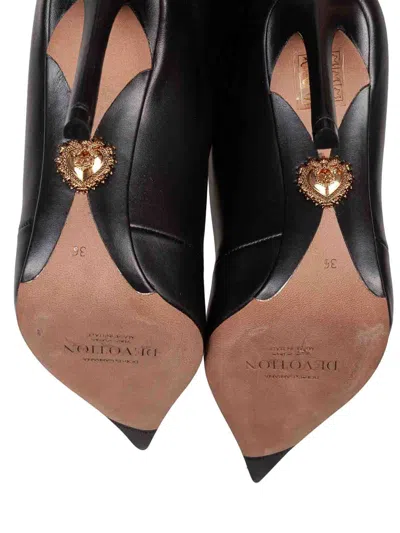 Dolce & Gabbana Dolce&gabbana Women Devotion Pump Boots In Black
