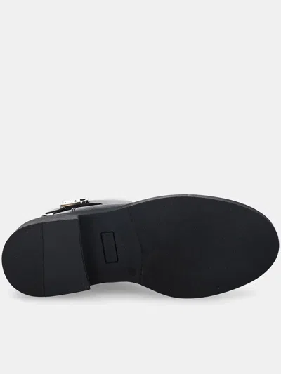 Furla Ankle Boots With Round Toe And Block Heel In Black