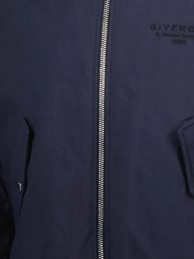 Givenchy Twisted Arms Bomber In Blue