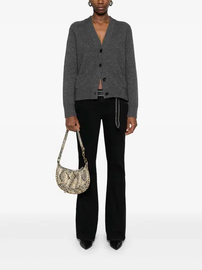 Isabel Marant Brat Cardigan In Gold