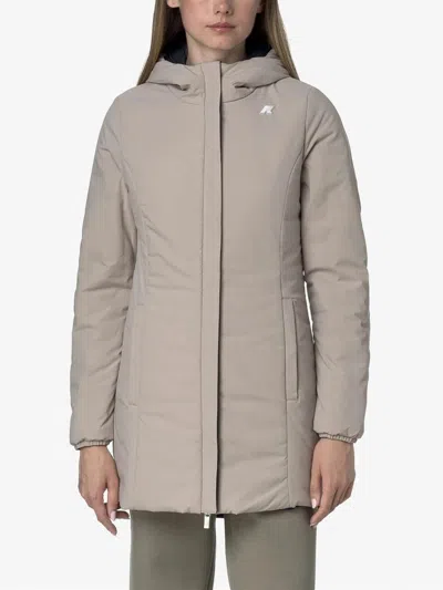 K-way Denise St Warm Double Clothing In Blue