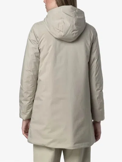 K-way Sophie Soft Touch Marmotta In Neutral