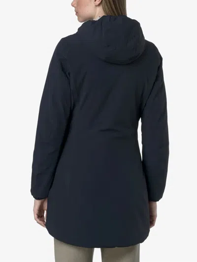 K-way Denise St Warm Double Clothing In Blue