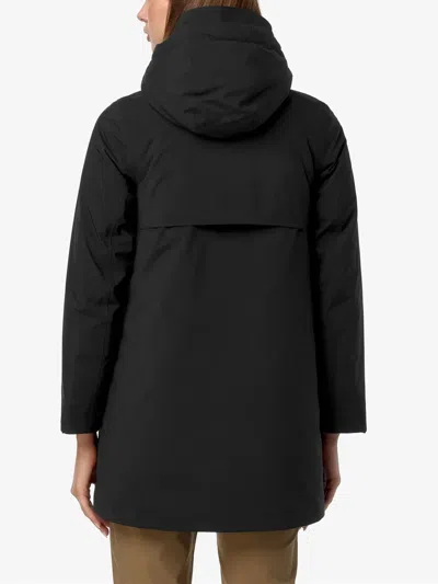 K-way Mathiel Bonded Padded Clothing In Black