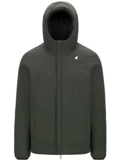 K-way Jack St Warm Double Clothing In Black