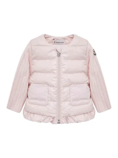 Moncler Cardigan In Pink