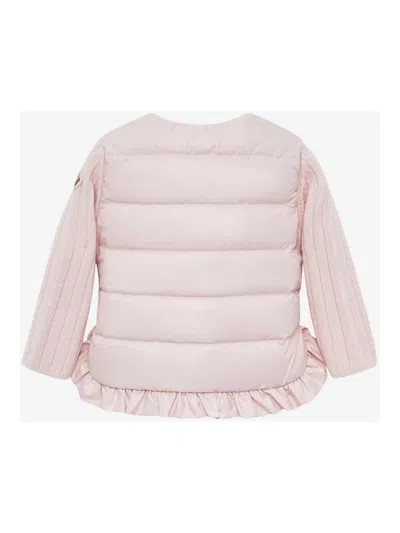 Moncler Cardigan In Pink