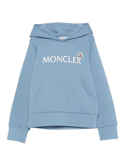 Moncler セーター  ボーイ カラー ブルー In Blue