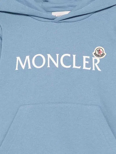 Moncler セーター  ボーイ カラー ブルー In Blue