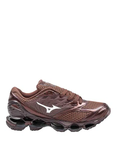 Mizuno Wave Prophecy Ls Sneakers In Brown