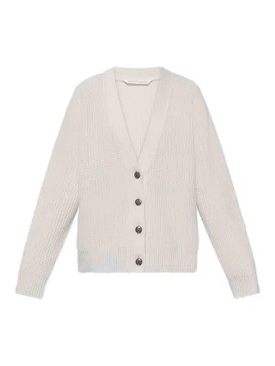 Palm Angels Cardigan In White