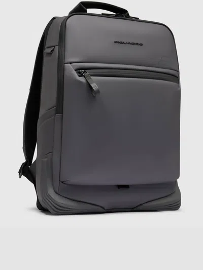 Piquadro Urban Technical Backpack For Daily Use In Gray