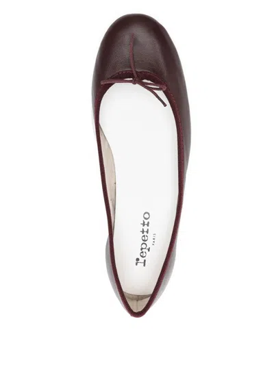 Repetto 30mm Camille Bow-detail Block-heel Pumps In Black