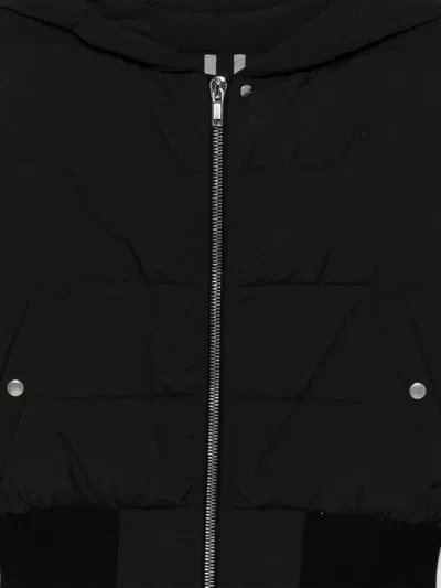Rick Owens Hooded Jkt In Black