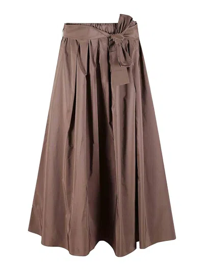 Weekend Max Mara Skirt In Brown