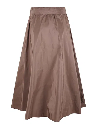 Weekend Max Mara Skirt In Brown