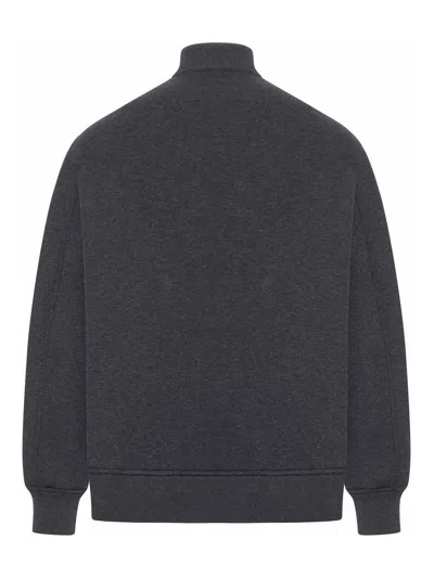 Sacai Sponge Bomber Jacket In Gray