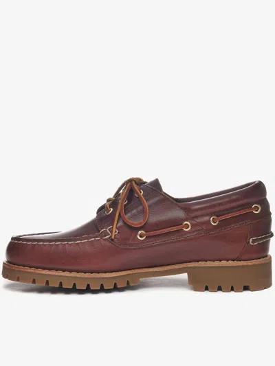 Sebago Mocasssino Acadia Premium Bordeaux In Brown