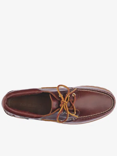 Sebago Mocasssino Acadia Premium Bordeaux In Brown