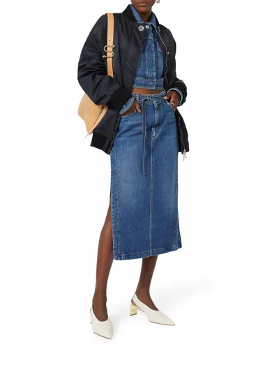 Sportmax Relaxed Fit Bomber Jacket Agape In Black