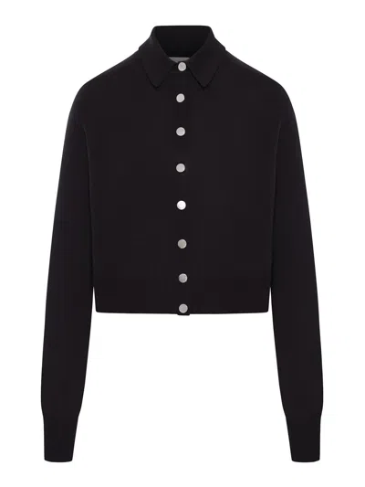 Sportmax Perseo Wool Cardigan In Black