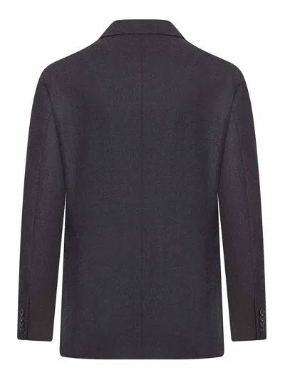 Tagliatore Tailored Wool Suit In Gray