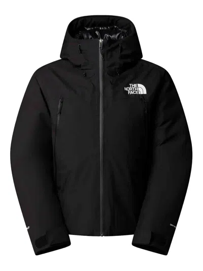 The North Face Mountain Range Hooded Jacket In Black