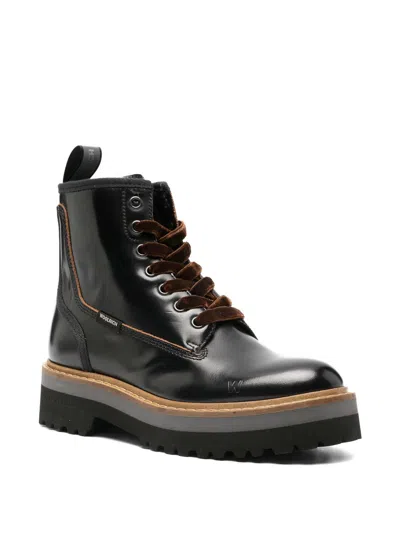 Woolrich Main Boot In Black