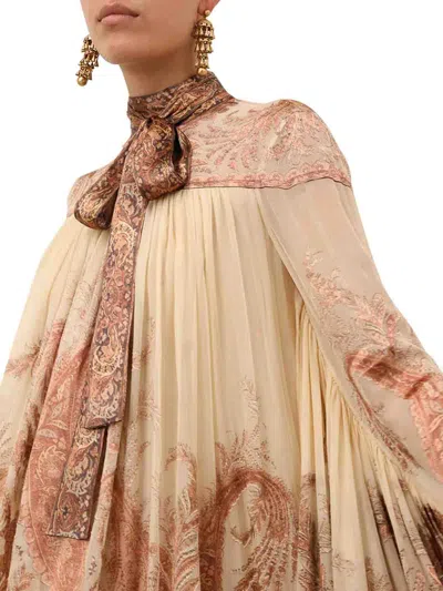 Zimmermann 'hypnotic' Mini Dress In Multi