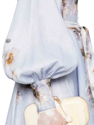 Zimmermann Hypnotic Mini Dress In Pink