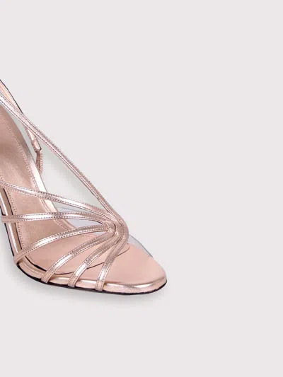 Alevì Milano Sandal With Star Heel In Pink