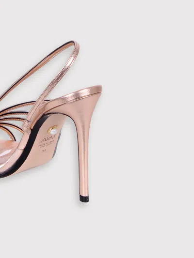 Alevì Milano Sandal With Star Heel In Pink