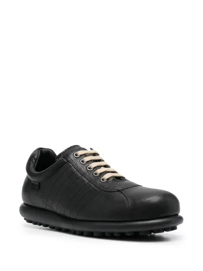Camper Sneakers In Leather In Black