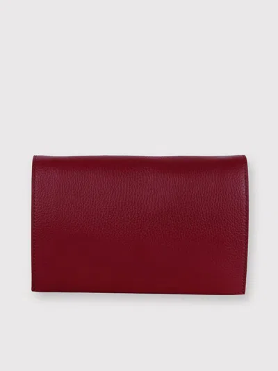 Coccinelle Dandy Shoulder Bag In Red