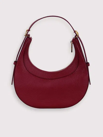 Coccinelle Whisper Mini Shoulder Bag In Red