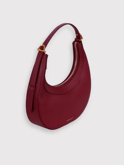 Coccinelle Whisper Mini Shoulder Bag In Red